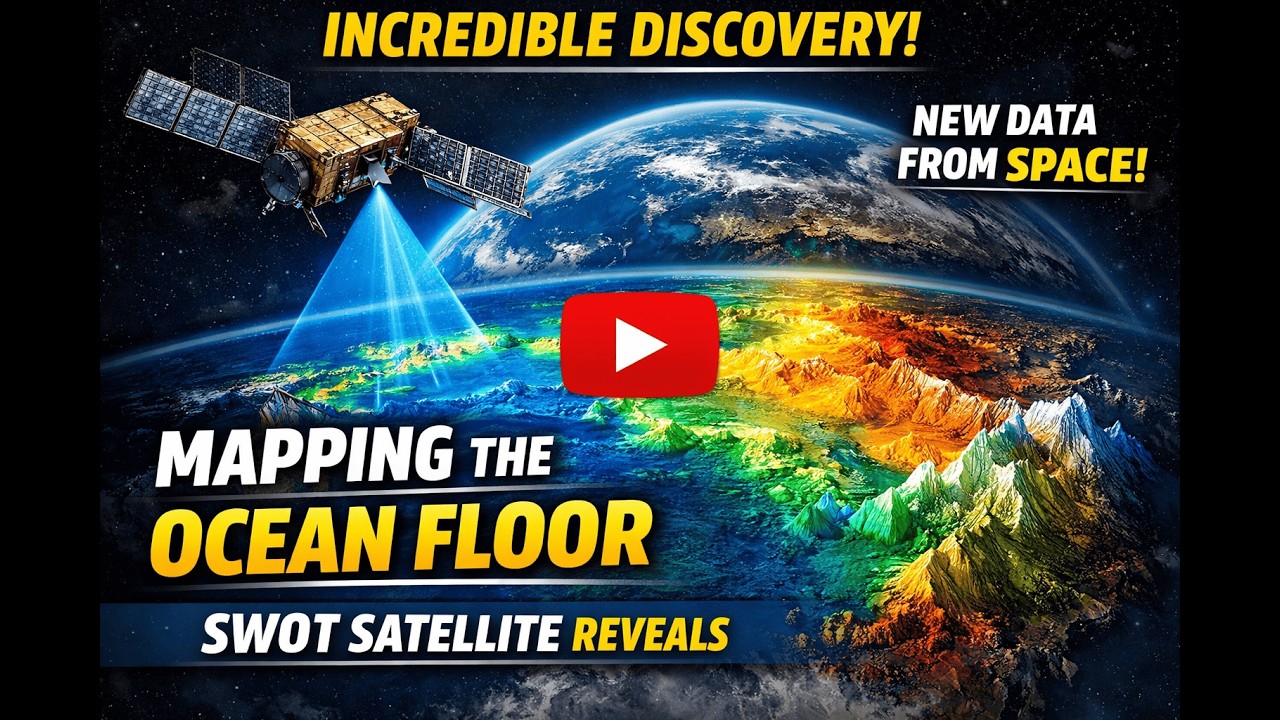 NASA Just Mapped the Ocean Floor from Space 😱 | SWOT Satellite Explained