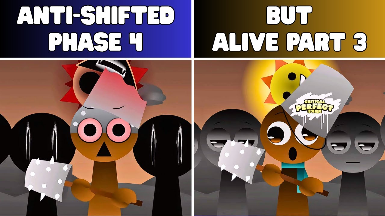 Incredibox Sprunki Anti-Shifted Phase 4 – Original VS Alive Part 3: Which Side Wins?