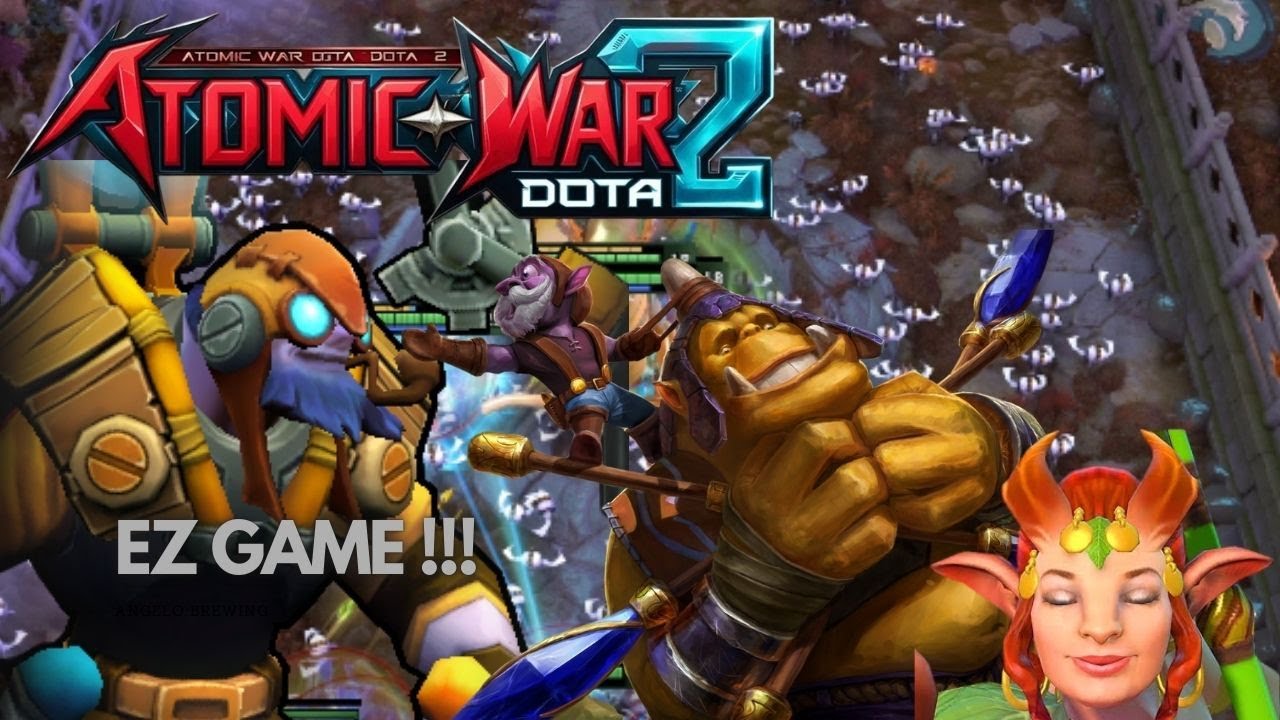 Tinker & Team RAMPAGE Atomic War with Lord Alchemist's Help! 💥 | Dota 2 Easy Win!