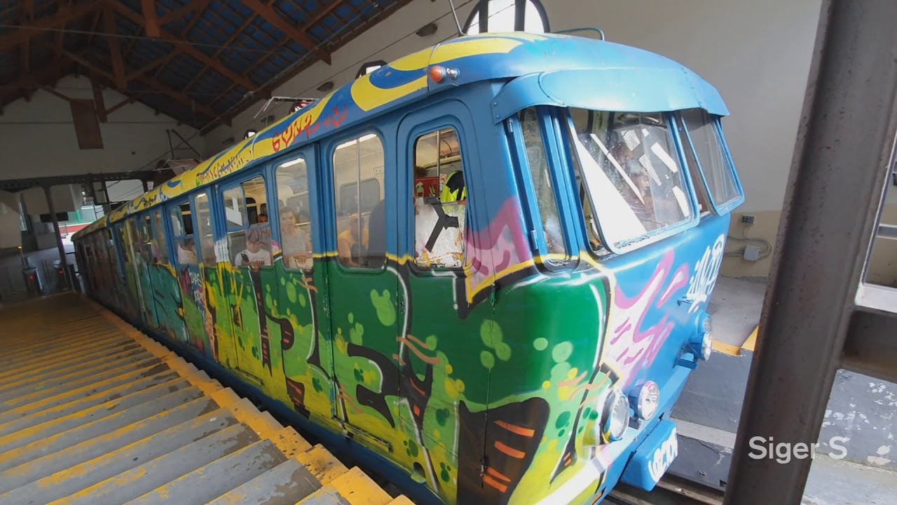 El antiguo funicular del Tibidabo