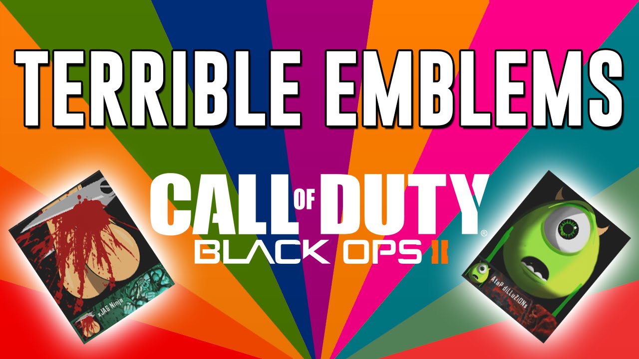 Terrible Emblems #23 (Funny Black Ops 2 Emblems!)