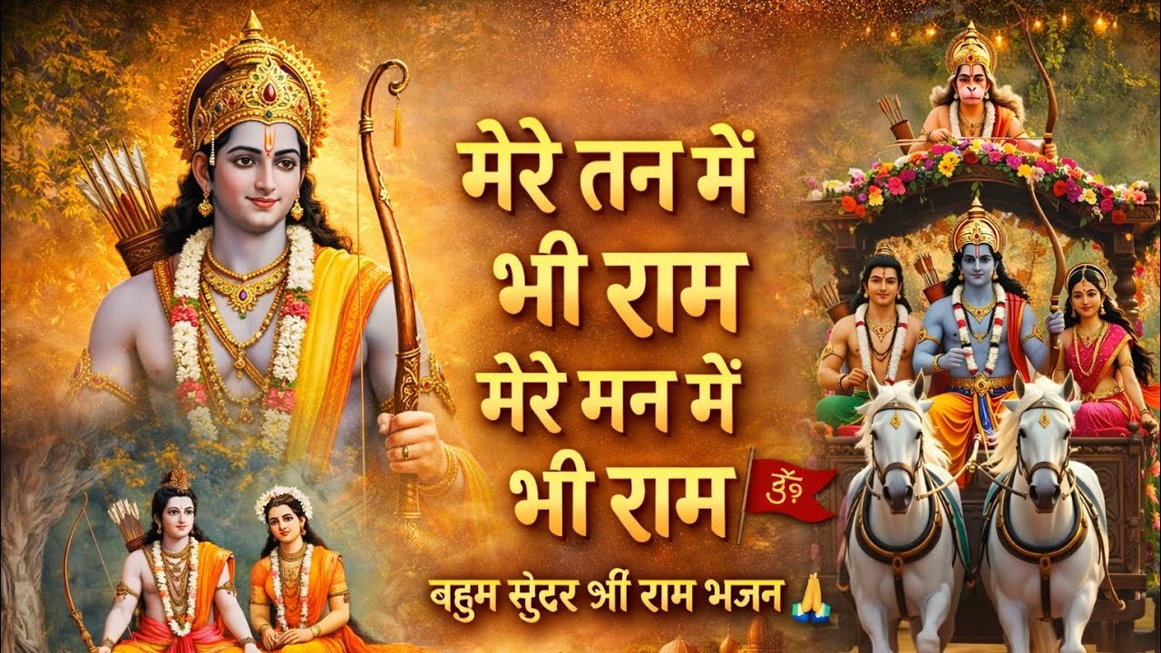 मेरे तन में भी राम | बहुत सुंदर राम भजन | सुनते ही मन भक्तिमय हो जाएगा 🙏”#रामभजन #जयश्रीराम #bhajan 