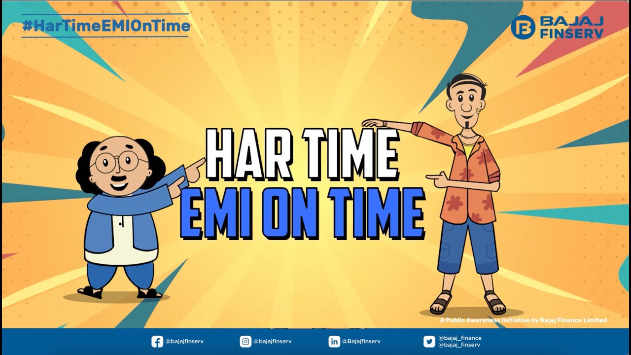 Groove to the foot tapping jingle of #HarTimeEMIOnTime | Bajaj Finance