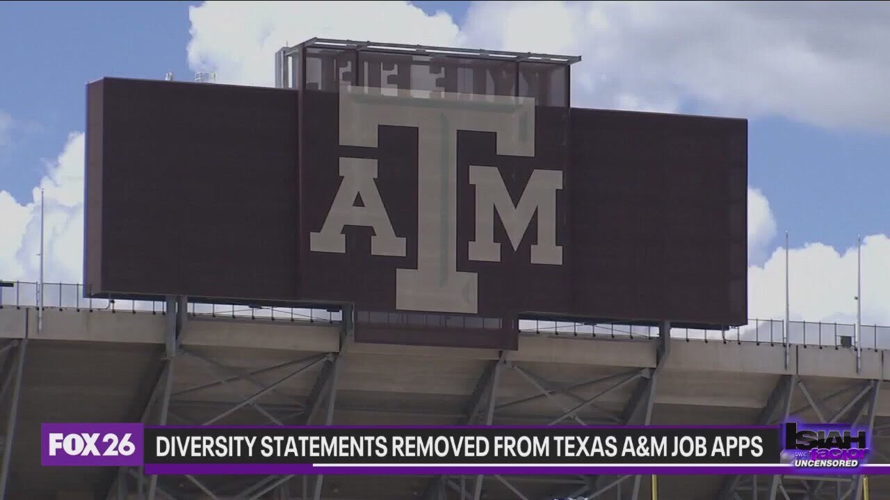 Diversity statements removed from Texas A&M job applications
