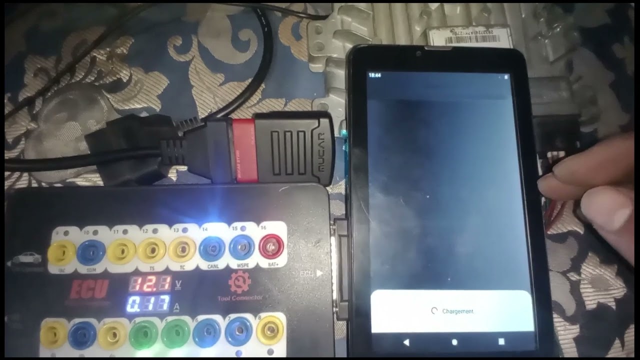 ECU DCM3.4 DACIA IMMO VIERG ECU 95640
