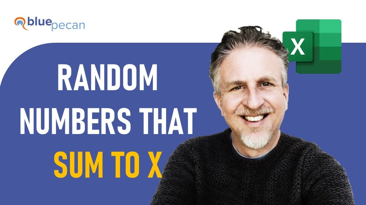 Excel: Generate Random Numbers That Add Up to a Fixed Sum / Value Eg. Add up to 100.