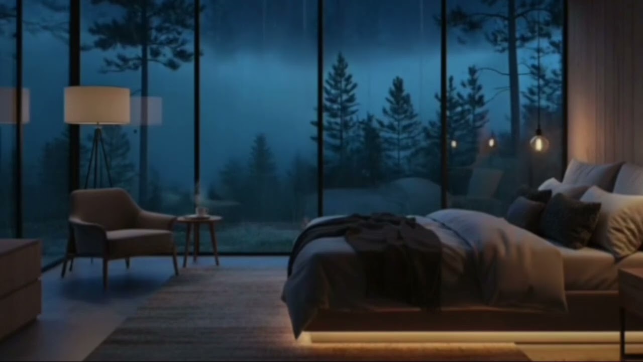 NO ADS 🌧️ COZY CABIN RAIN SOUNDS FOR QUIET NIGHTS & BETTER SLEEP