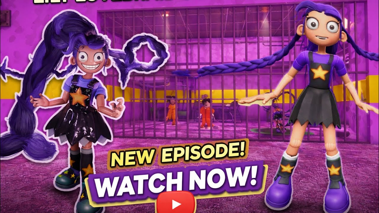 💜 LILY LOVEBRAIDS PRISON RUN ESCAPE! (Obby) 💜_ ROBLOX #roblox #robloxobby #games #gaming 