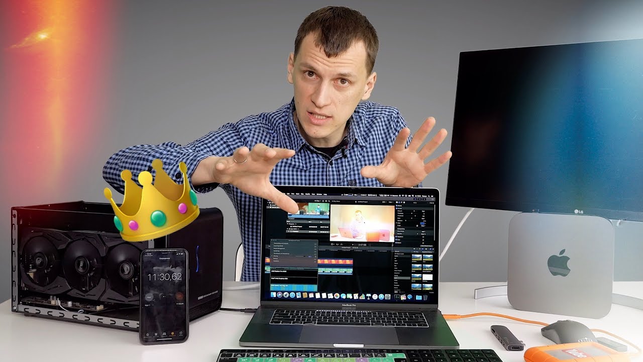 💻MacBook Pro 15 2018 + 🚀eGPU + 🖥4K Монитор!👌Вы будете в восторге!