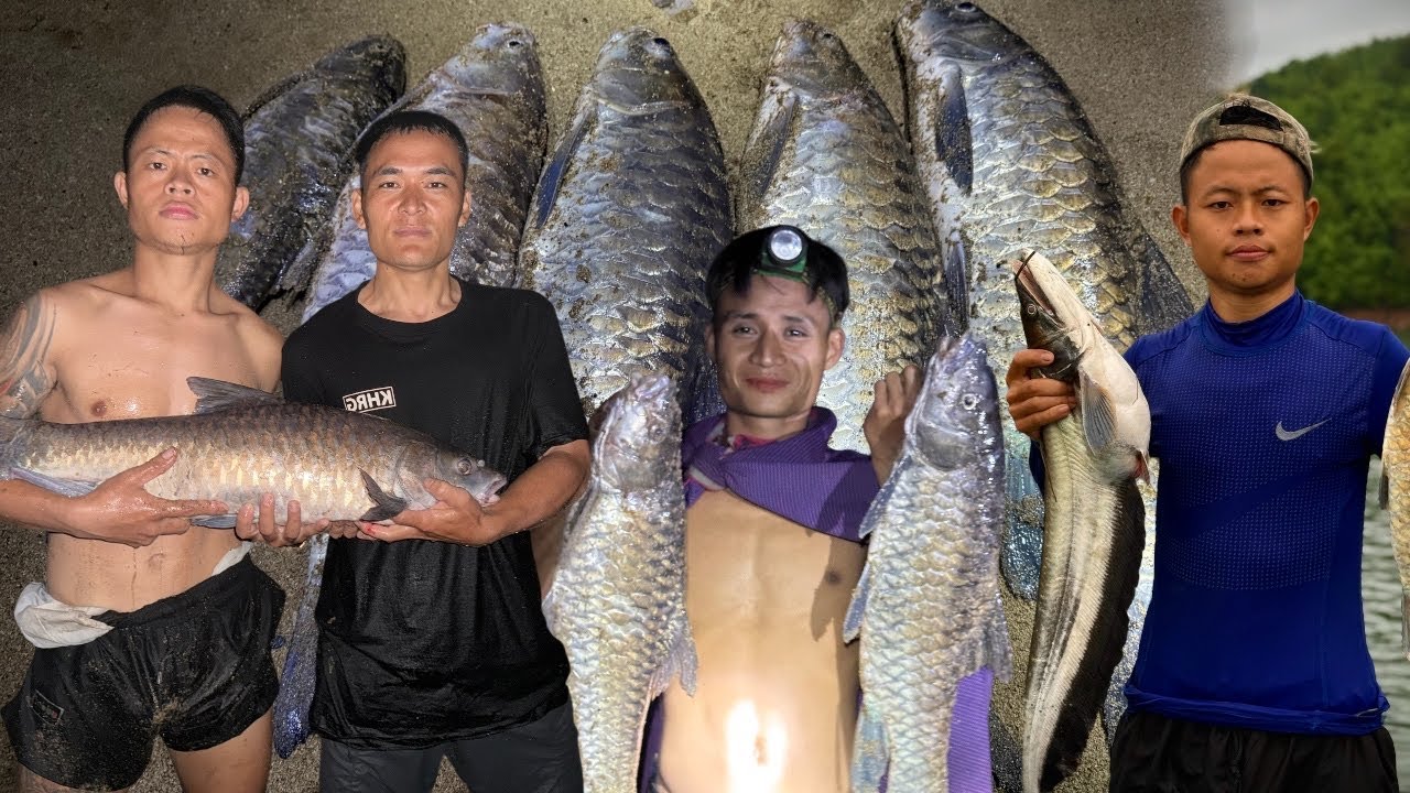 Going Fishing with my friends Day and Night