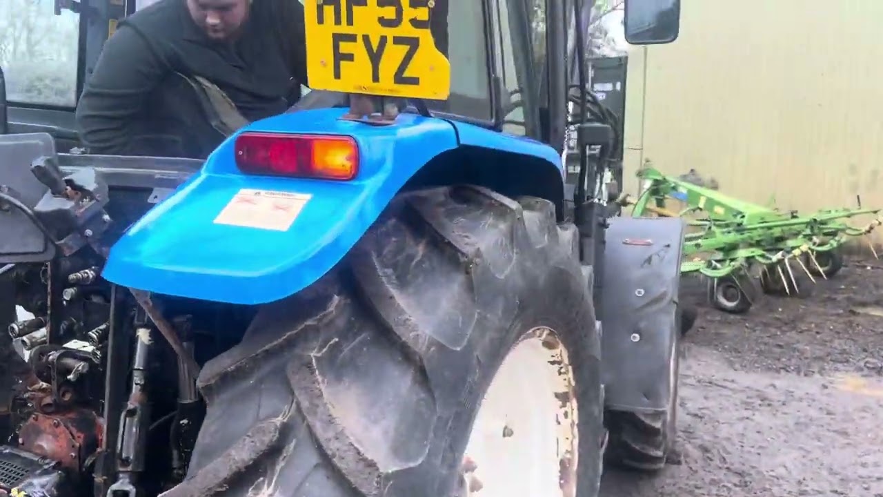 New Holland TL100A loader tractor for sale