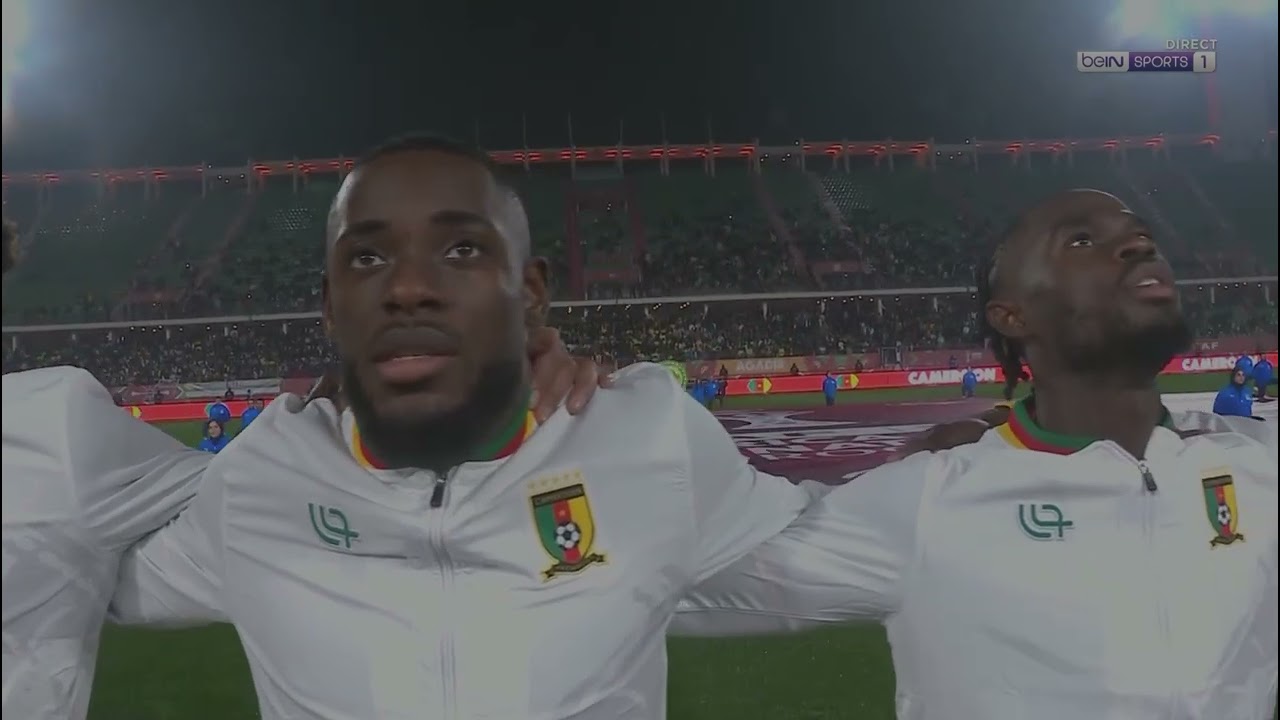 Hymne national du Cameroun vs Gabon Coupe d’Afrique des Nations 2025
