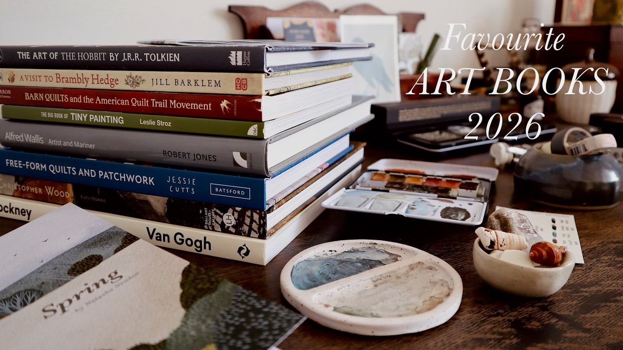 My Current Favourite Inspiring Art Books 2026