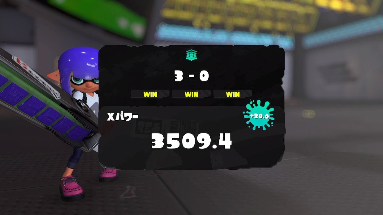 ジムヒューの可能性を追い求めるXマッチ　XP3088～　171位　【スプラトゥーン3】