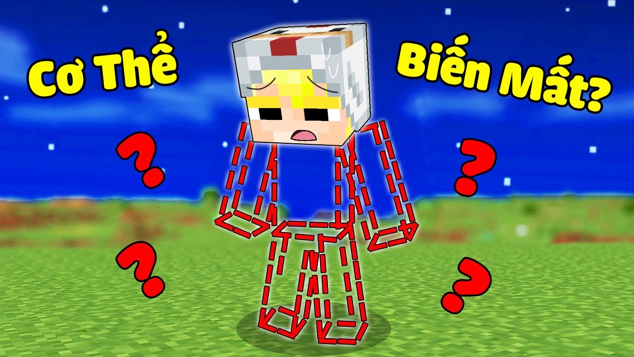 NẾU T&Ocirc; G&Agrave; MẤT HẾT BỘ PHẬN CƠ THỂ TRONG MINECRAFT V&Agrave; C&Aacute;I KẾT BẤT NGỜ
