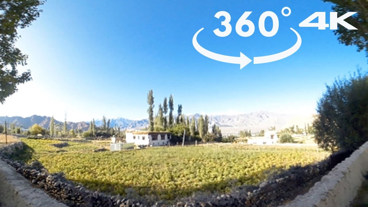 Ladakh Sarai Resort | Outside the Mud Huts | 360 4K