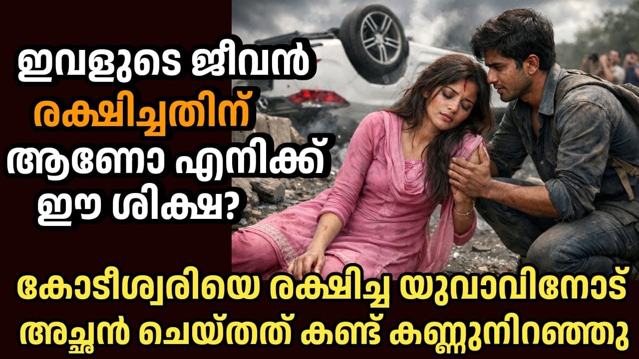 അപകടത്തിൽ പെട്ട കോടീശ്വര പുത്രിയെ രക്ഷിച്ച യുവാവിനോട് അവളുടെ അച്ഛൻ ചെയ്ത ക്രൂരത!