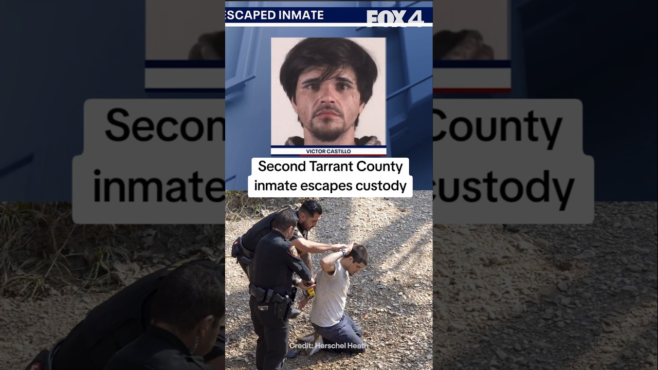 Second inmate escapes Tarrant County jail in two days