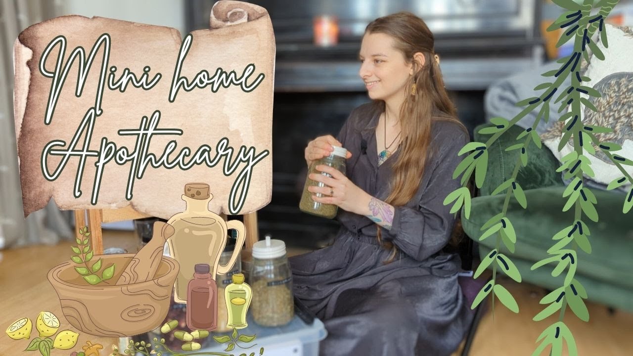 Tour of my mini home apothecary
