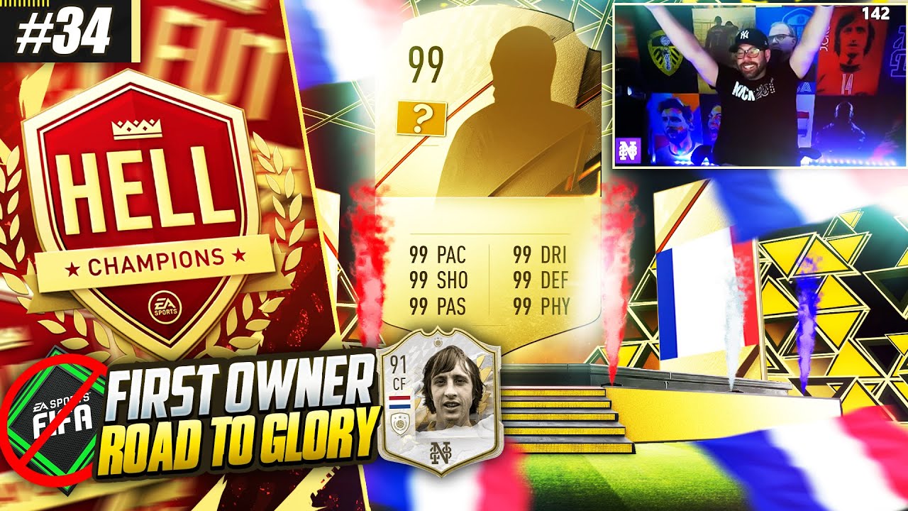 INSANE PLAYER PACKED!! FUT CHAMPIONS GAMEPLAY! - First Owner RTG #34 - FIFA 22