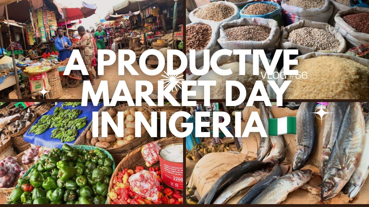 A Productive market Day In Nigeria🇳🇬 |spend a day with me (market vlog)