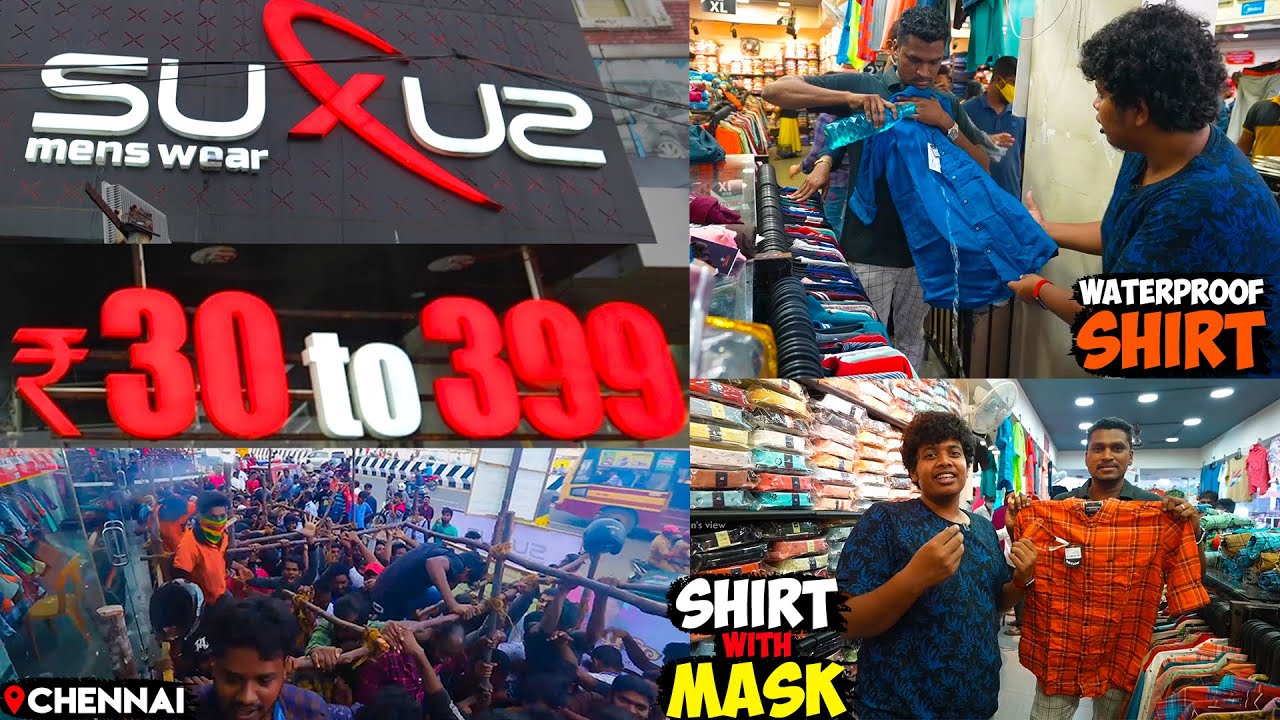 Water Proof Shirt | All Clothing Cost Between ₹30-₹399 | Irfan's View