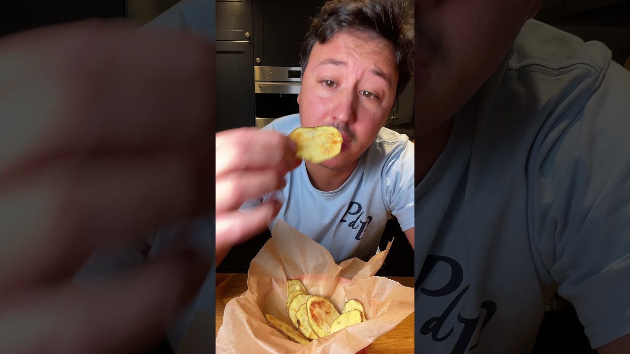5 minutes Microwave Crisps