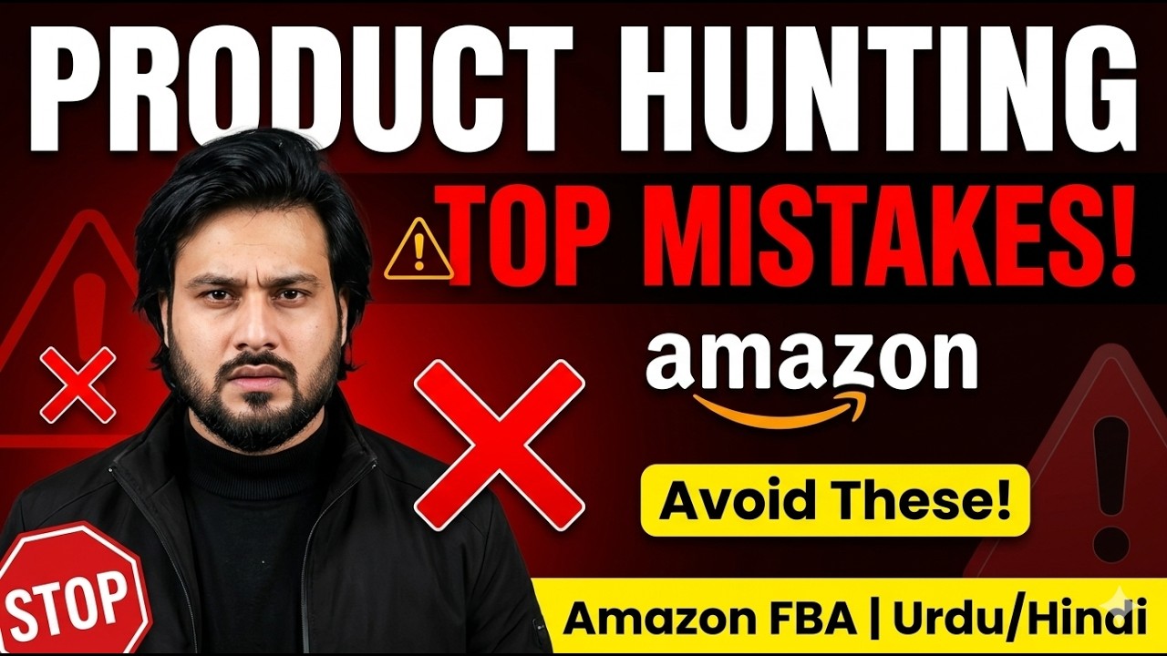 Top Product Hunting Mistakes on Amazon FBA | Avoid These Errors to Succeed in 2026