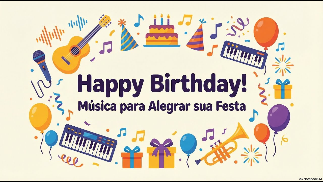 👉 Happy Birthday! 🎉🎂 Para Alegrar a sua Festa