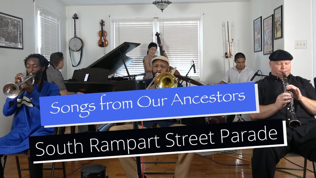 South Rampart Street Parade with Stephen Walker, Kid Chocolate, and Bruce Brackman #neworleansjazz