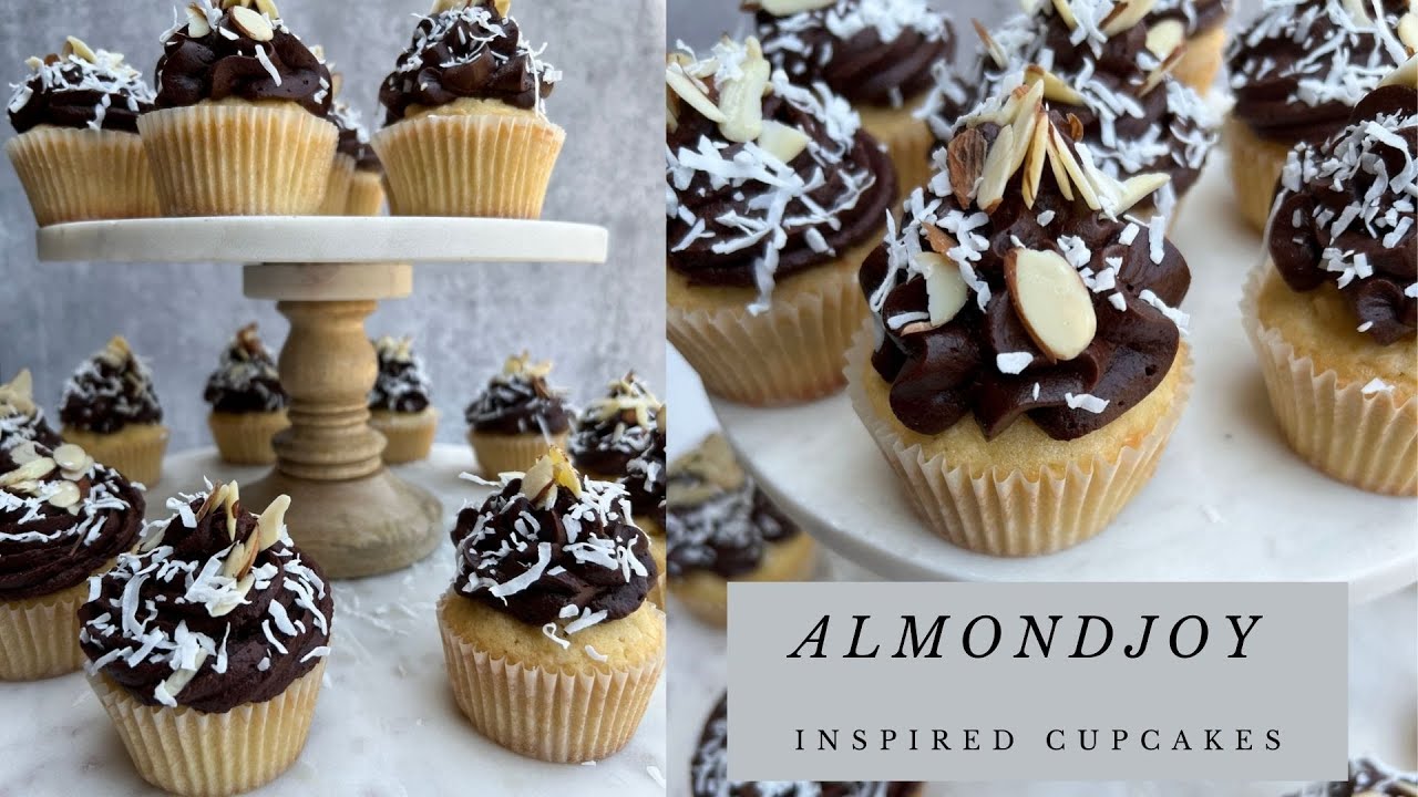 Almond Joy Cupcakes Inspired Cupcake