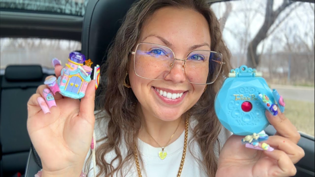 asmr/ my *not* Polly Pockets collection💖☺️ (small vintage toys)