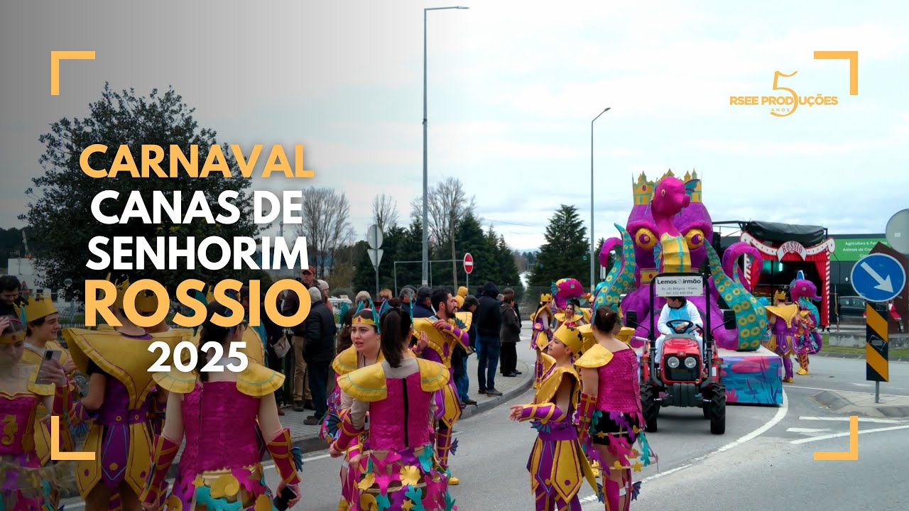 Carnaval de Canas de Senhorim 2025 - Rossio - Completo
