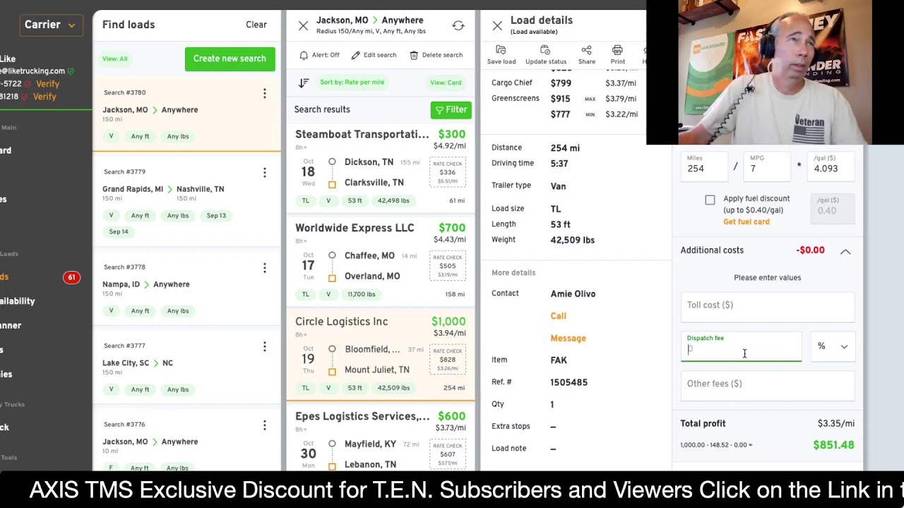 Spot Market Money With 123LoadBoard & Thunder Funding Oct 17 2023