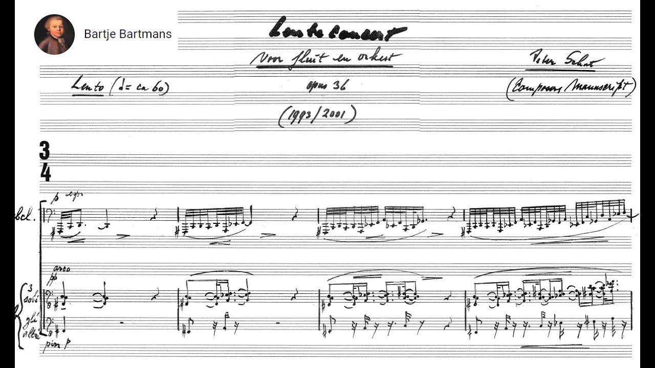 Peter Schat - Spring Concerto for Flute and Orchestra, Op. 36 (2001)
