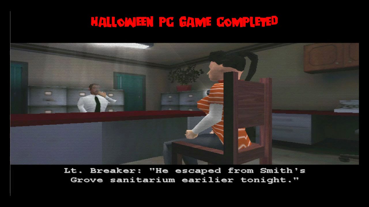 Halloween PC GAME Full Completion MICHAEL MYERS VIDEO GAME Halloween Night Survived