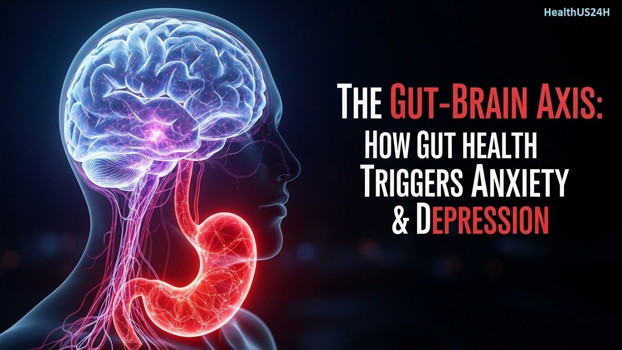 The Gut-Brain Axis: How Gut Health Triggers Anxiety & Depression