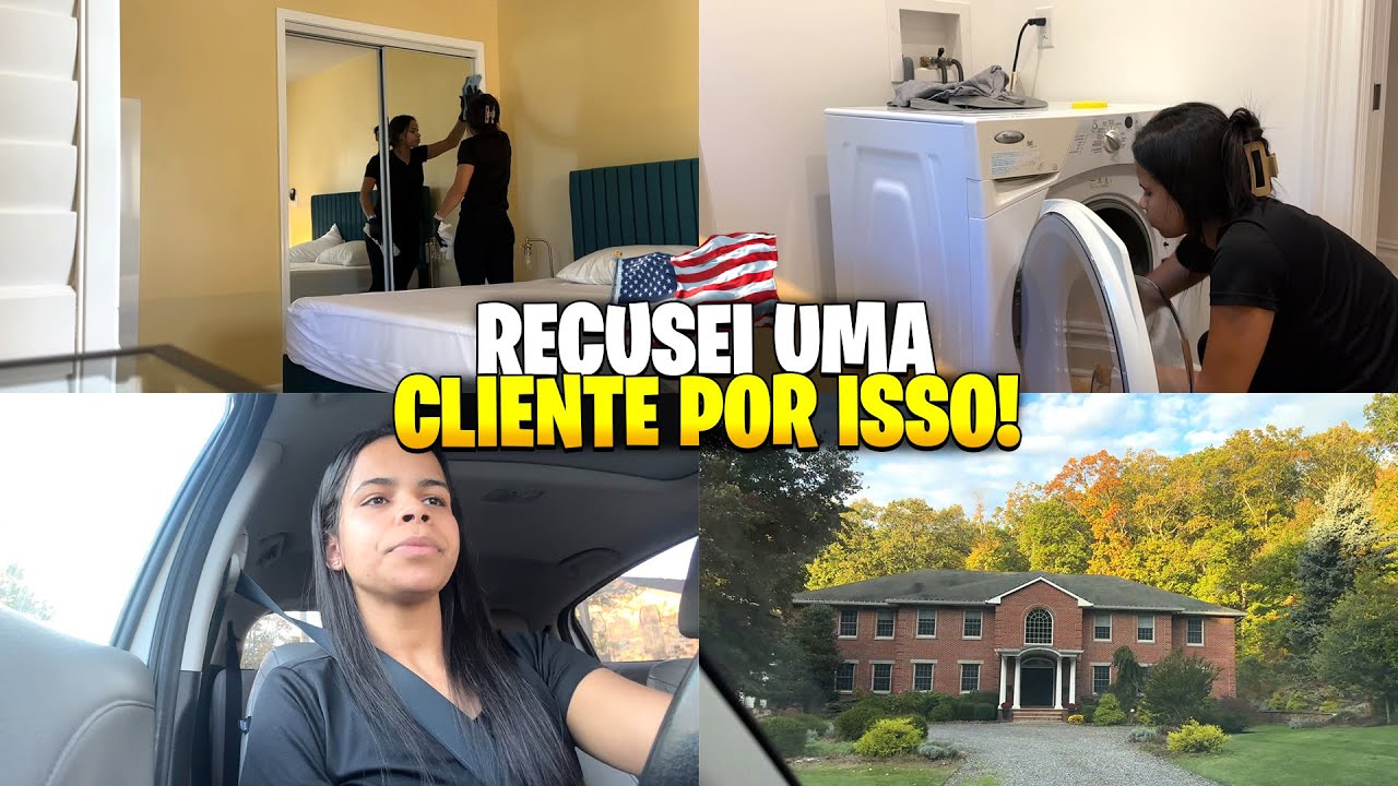 LIMPEI TRÊS CASAS NUM DIA😅 E CONTEI POR QUE RECUSEI UMA CLIENTE!