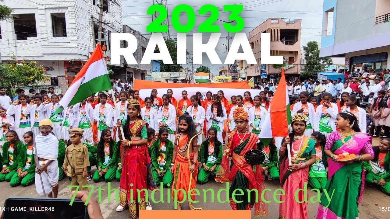 77th indipendens day celebrations raikal 2023 all schools