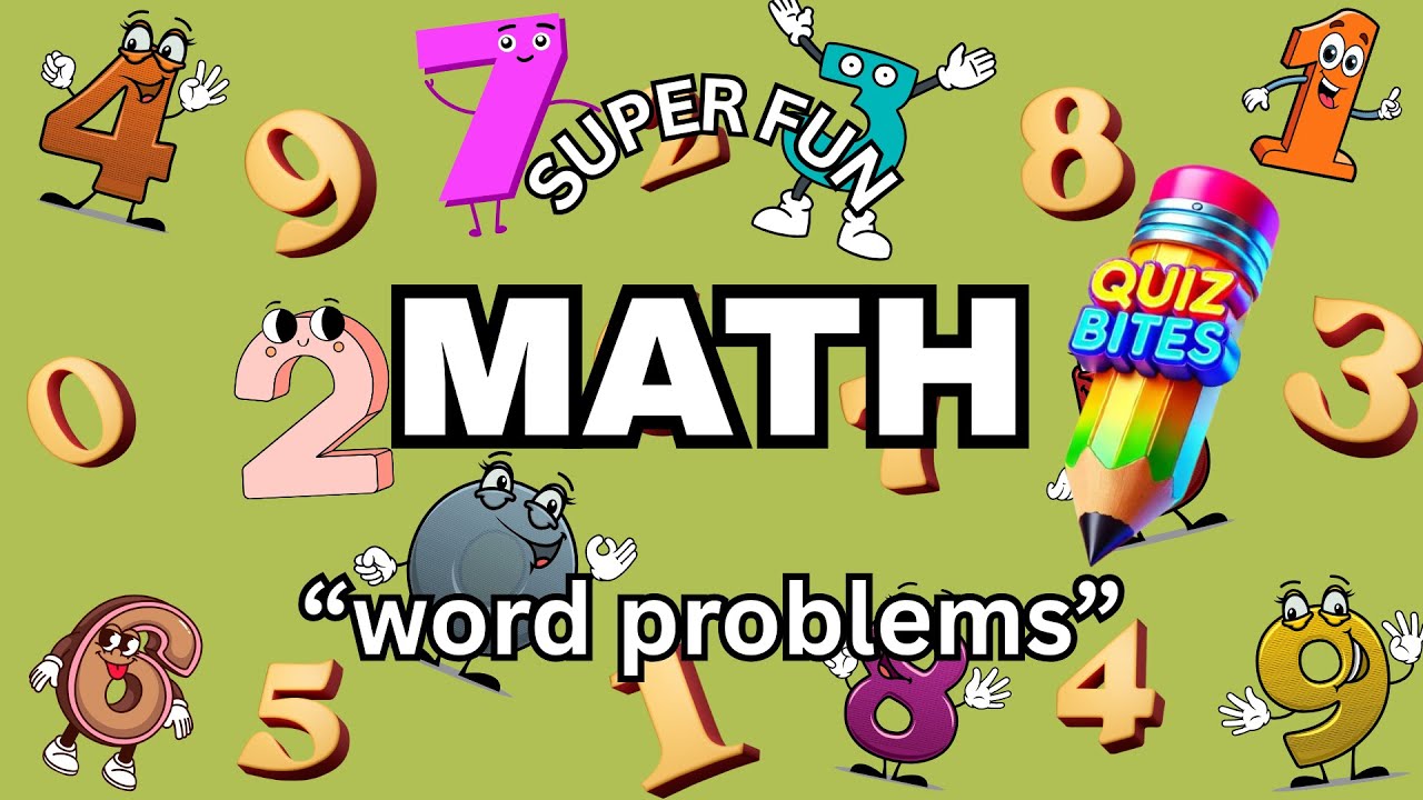 Brain Boosting Math Quiz for Kids | Word Problem Challenge