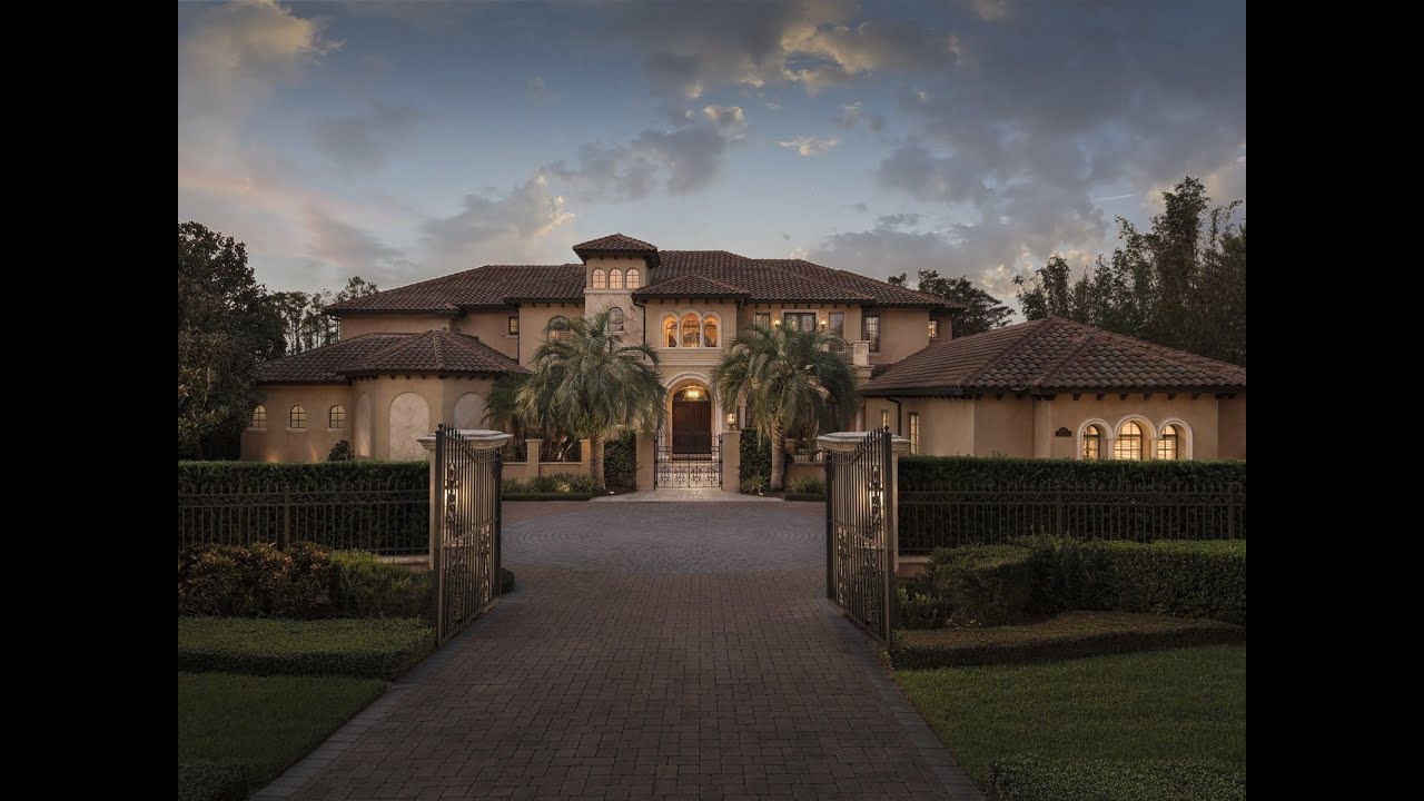 Windermere Florida Waterfront Custom Estate