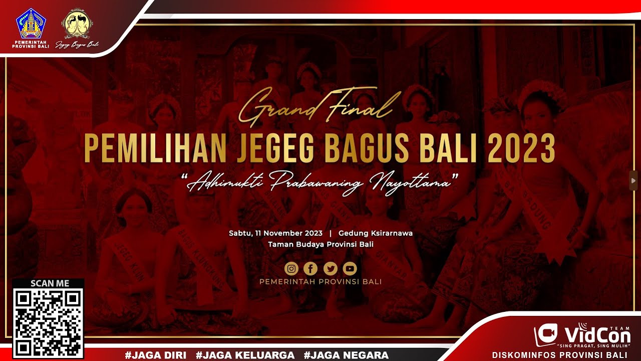 LIVE  - Grand Final Pemilihan Jegeg Bagus Bali 2023