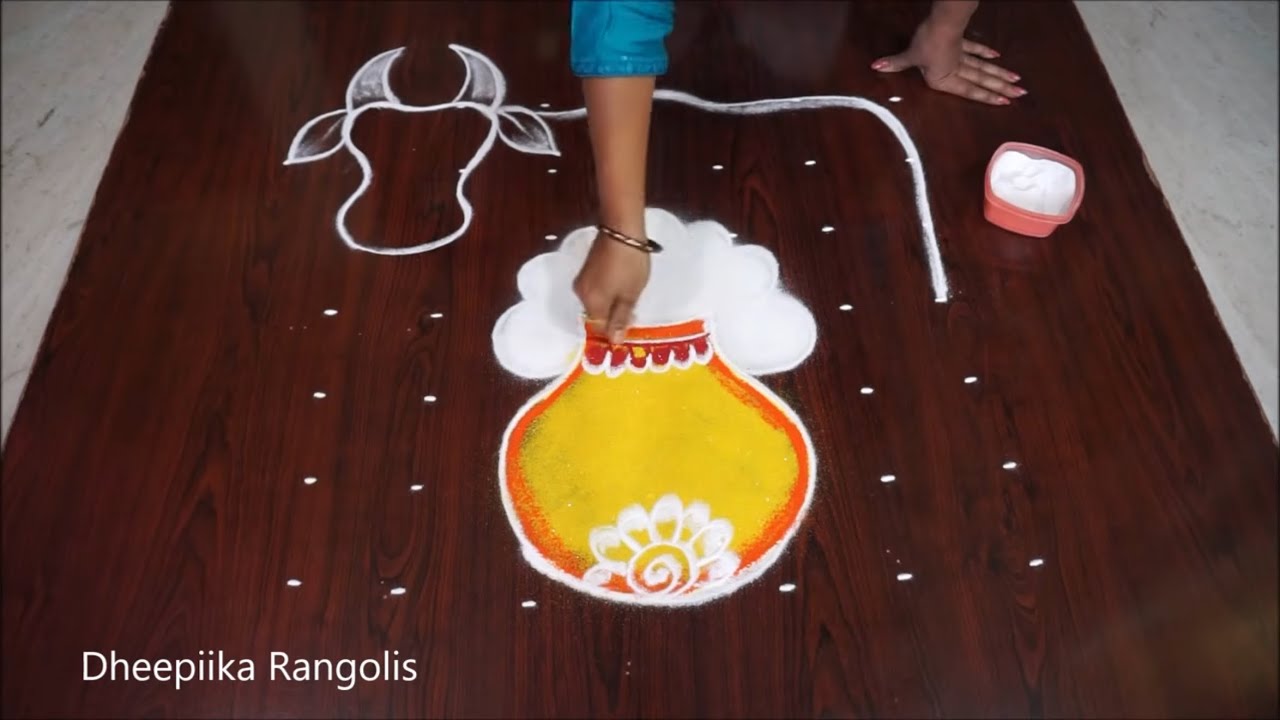 Sankranthi gangireddu Muggulu | 