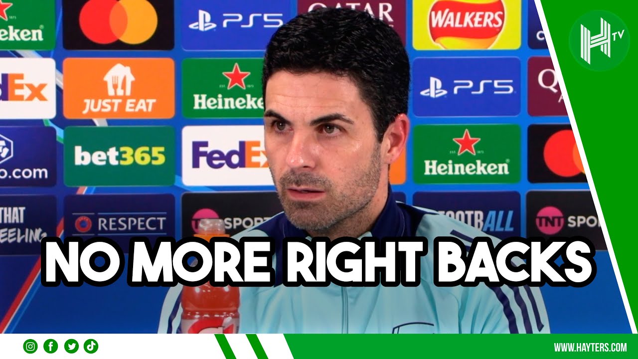 WHO ELSE can I play right back? Arteta's HEATED debate over Arsenal's defensive options