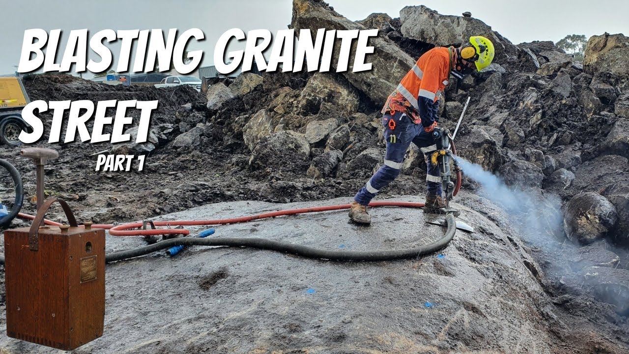 Blasting Granite Street Part 1