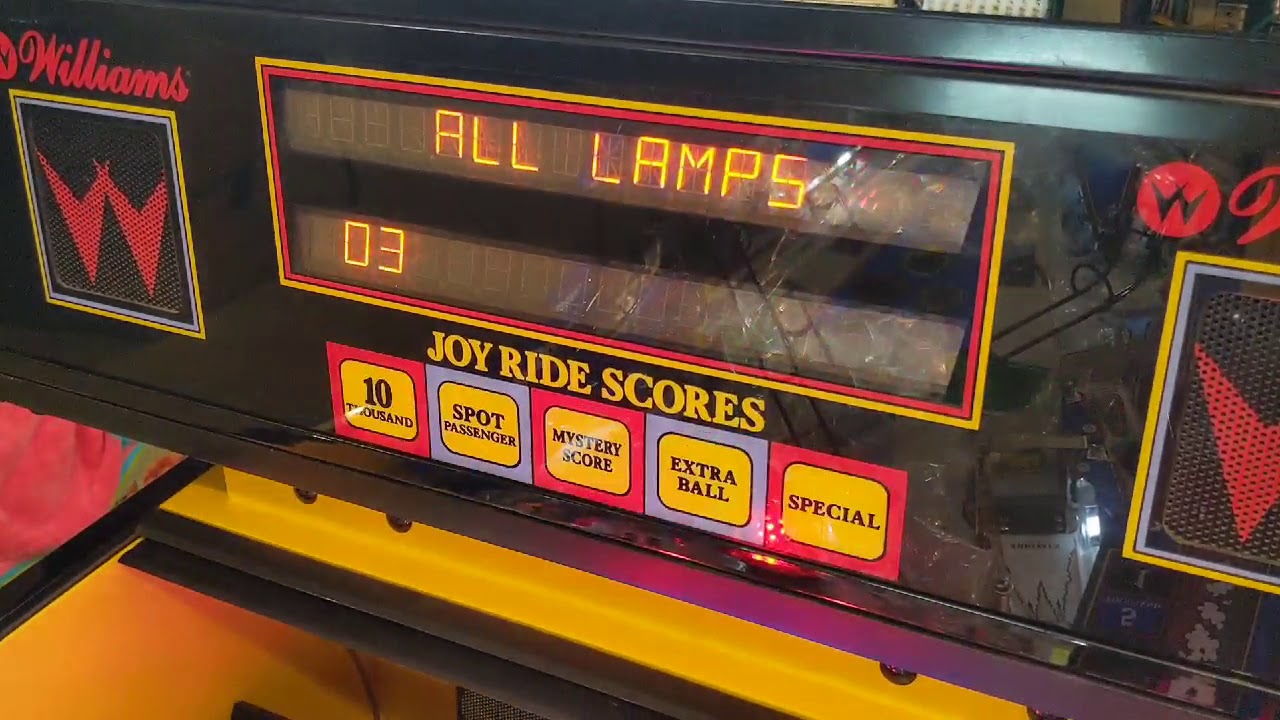 Williams System 11 Pinball repair: lamp/led column fix on a Taxi