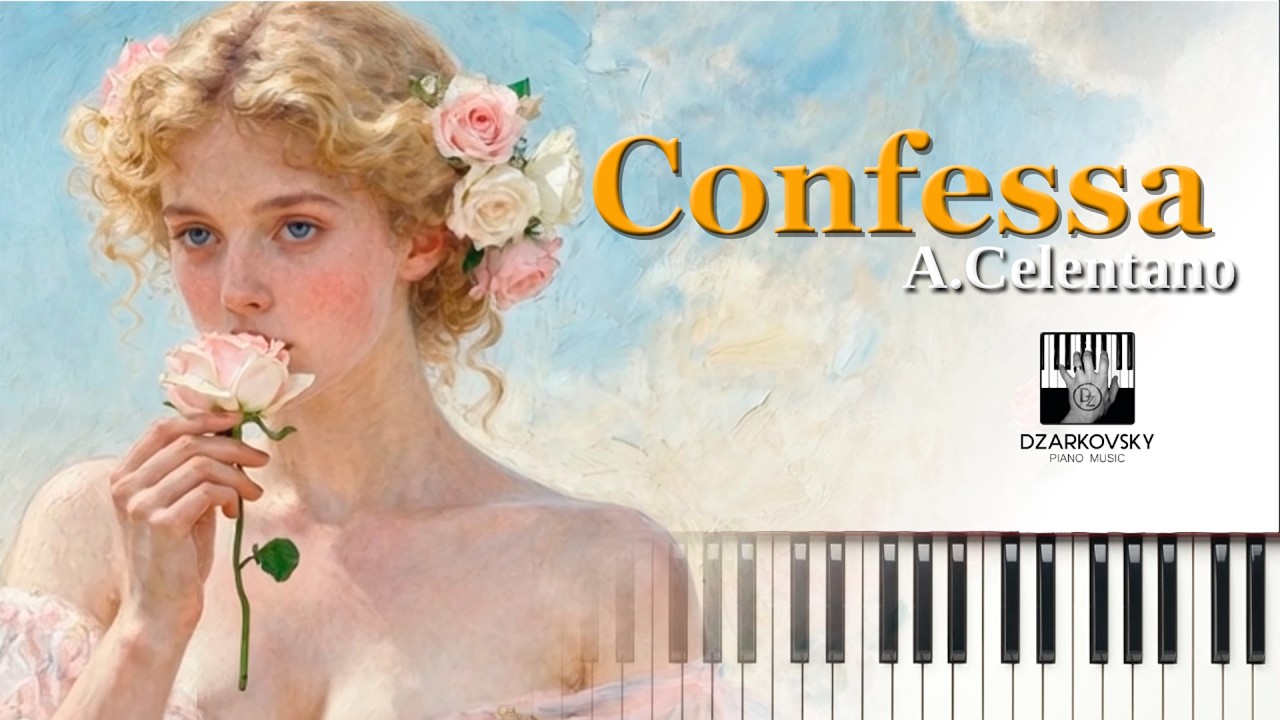 Adriano Celentano - Confessa piano cover / Адриано Челентано - Конфесса на пианино #dzarkovsky
