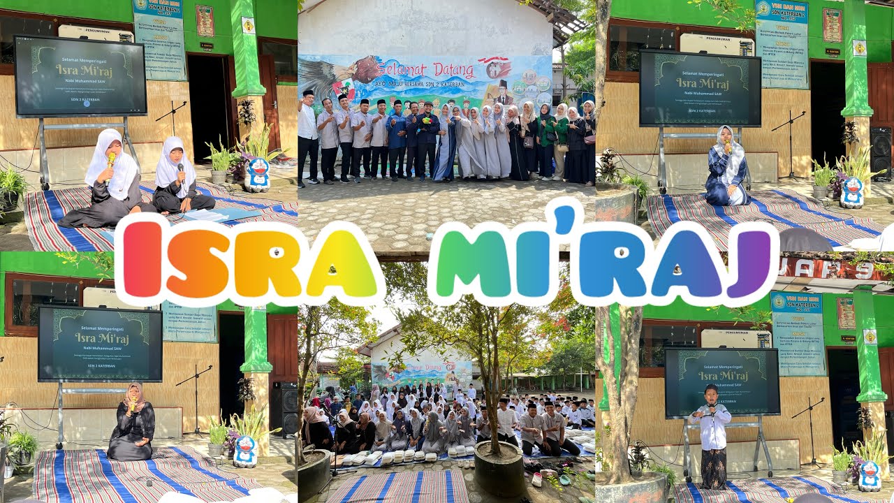 SERU BANGET! Perayaan Isra Mi'raj SDN 2 Katerban: Menebar Kebaikan di Sekolah‼️