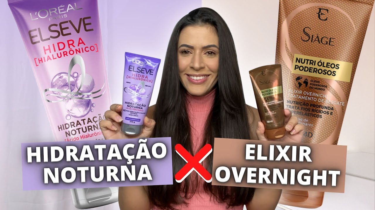 BATALHA DE TRATAMENTO NOTURNO: HIDRATAÇÃO NOTURNA X ELIXIR OVERNIGHT | Larisse Gama
