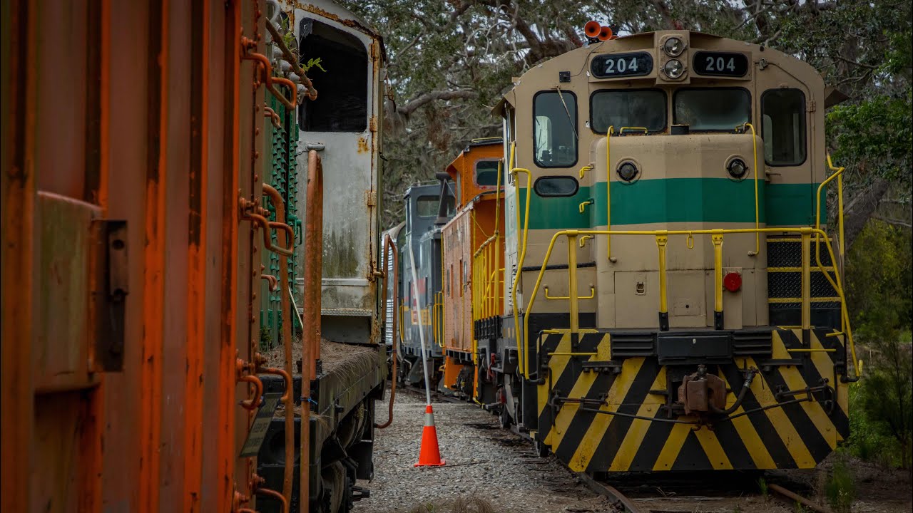 Doubleheader Run-by's at the Florida Railroad Museum